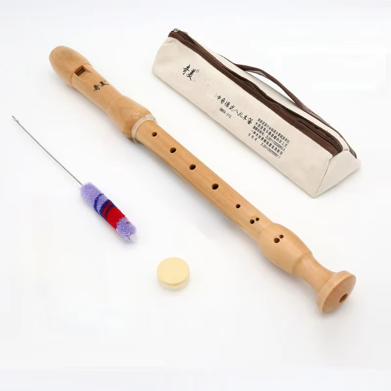 Musical Instrument Theremin - Qimei 8 穴アルトリコーダー楽器メープルウッドフルートドイツスタイル英語スタイルアルトクラリネット QM8A-30B 31 グラム