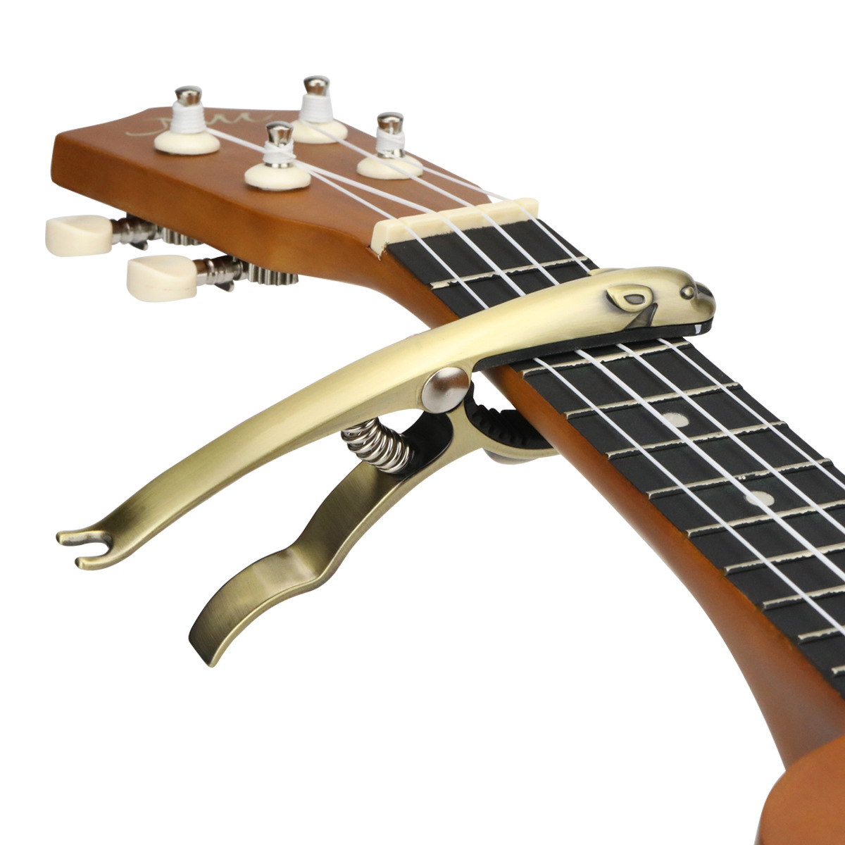 Musical Instrument Gif - プロフェッショナルメタルギターカポアルミ合金クランプキートリガーチューナーアコースティックエレクトリックベース楽器アクセサリー用