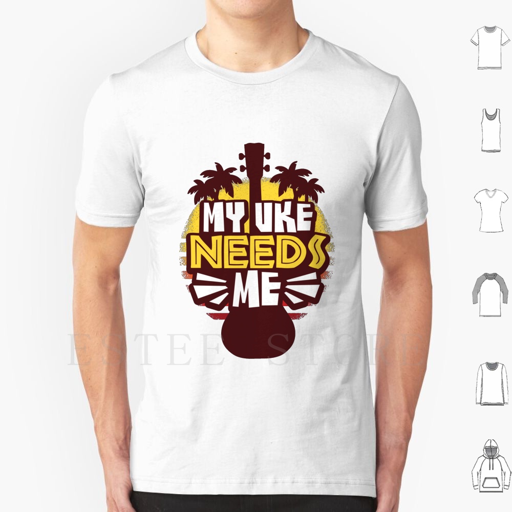 Musical Instrument Hawaii - ウクレレ Tシャツ DIY ビッグサイズ綿 100% ウクレレウケ楽器ハワイ楽器