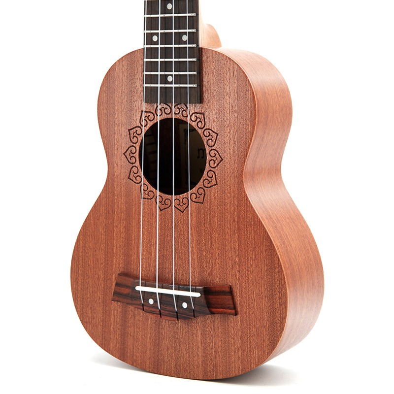 21インチ マルチハートパターン サペレ ウクレレ ハワイ  - Musical Instrument Hawaii のレビューと価格
