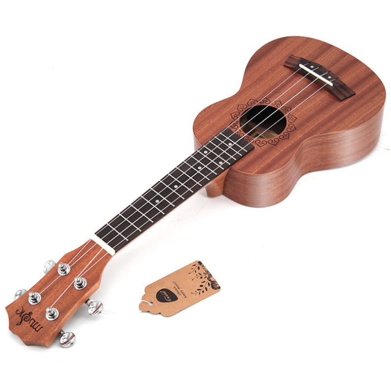21インチ マルチハートパターン サペレ ウクレレ ハワイ  - Musical Instrument Hawaii のレビューと価格