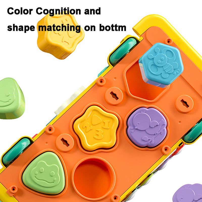 10 in 1多機能木琴バス車楽器赤ちゃん開発教育玩具感覚モ - Musical Instrument For Babies のレビューと価格
