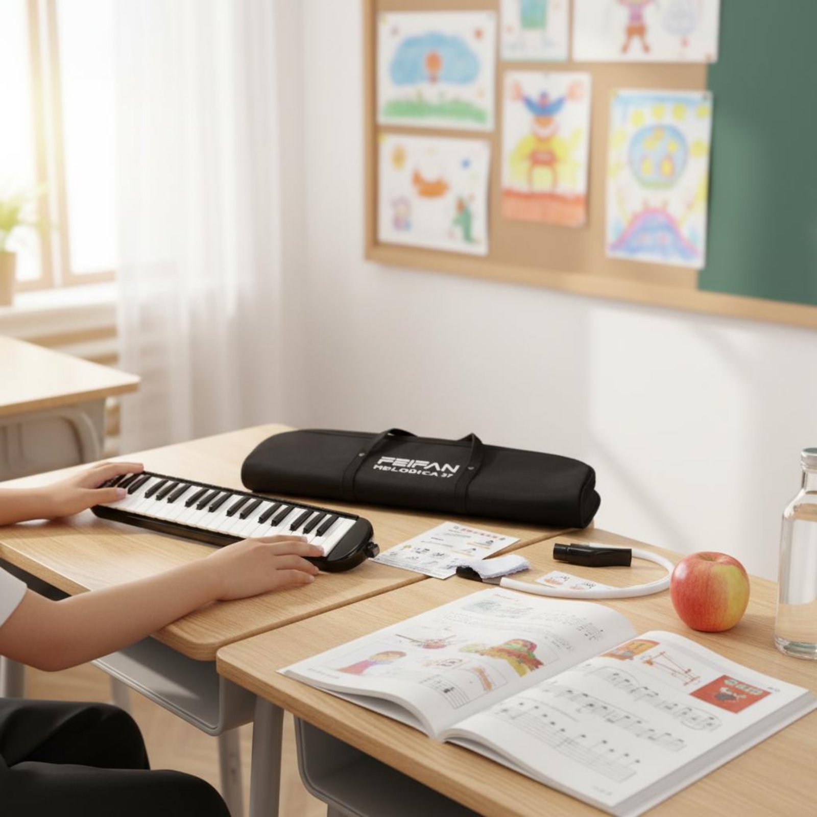 37キーのメロディカ、マウスピースとチューブ付き、ウィンドピ - Melodica Keyboard Wind のレビューと価格