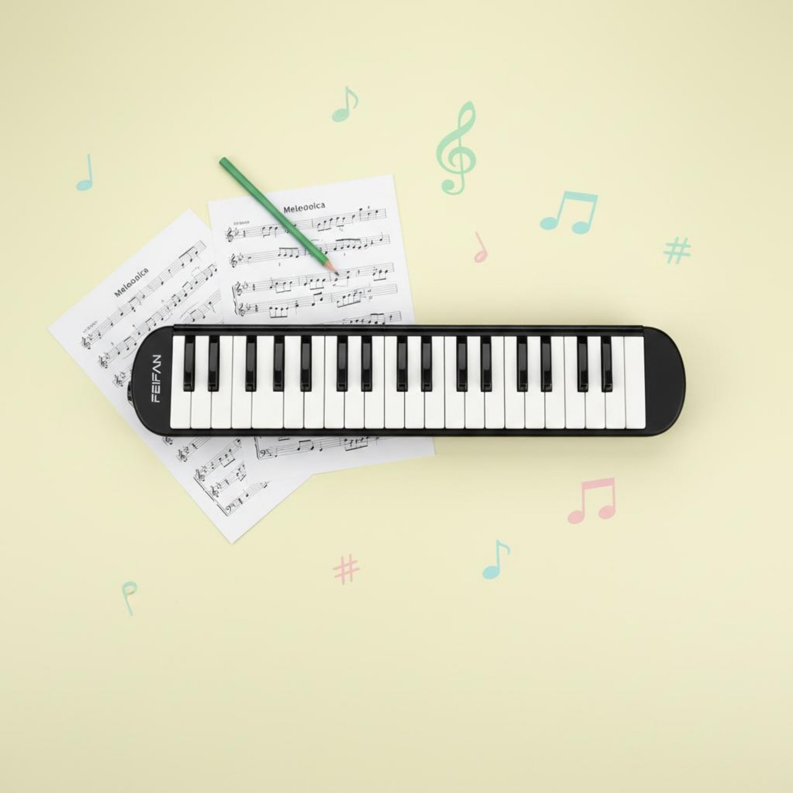 37キーのメロディカ、マウスピースとチューブ付き、ウィンドピ - Melodica Keyboard Wind のレビューと価格