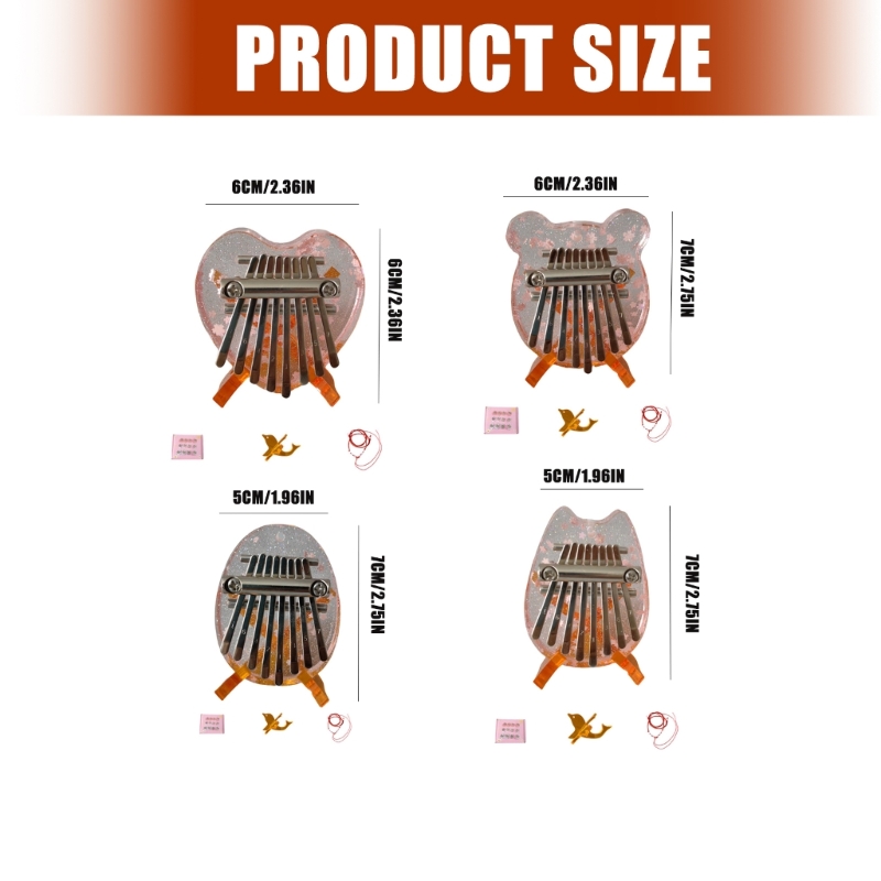 Artillux サムピアノ 新品、高品質 8 キー アクリ - A Musical Instrument With Keys のレビューと価格