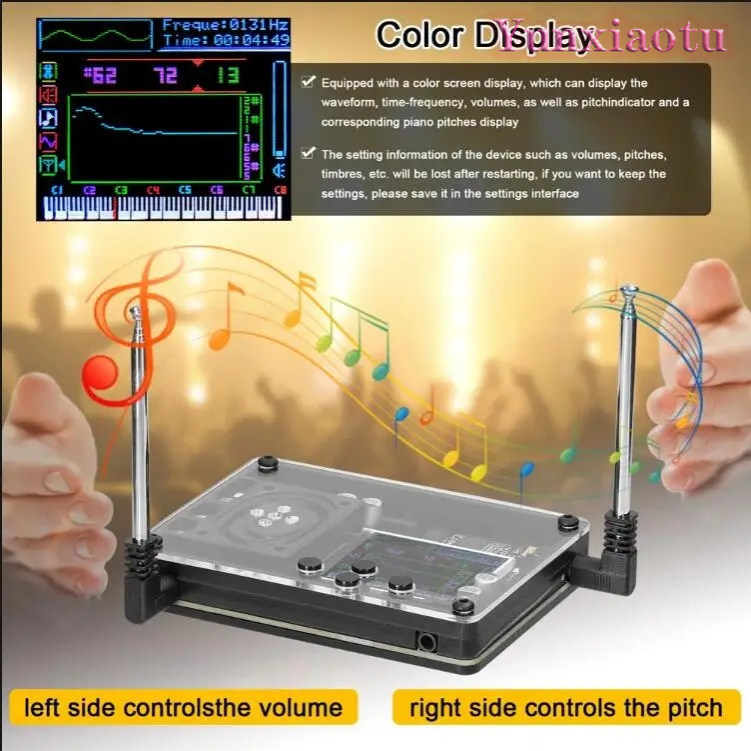 テレリン電子楽器エアタッチコントローラー、ボーイフレンドへの - Musical Instrument Theremin のレビューと価格
