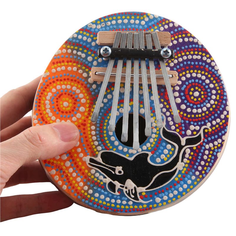 2X 7キー調律可能なココナッツシェル製カリンバ ポータブル - A Musical Instrument With Keys のレビューと価格