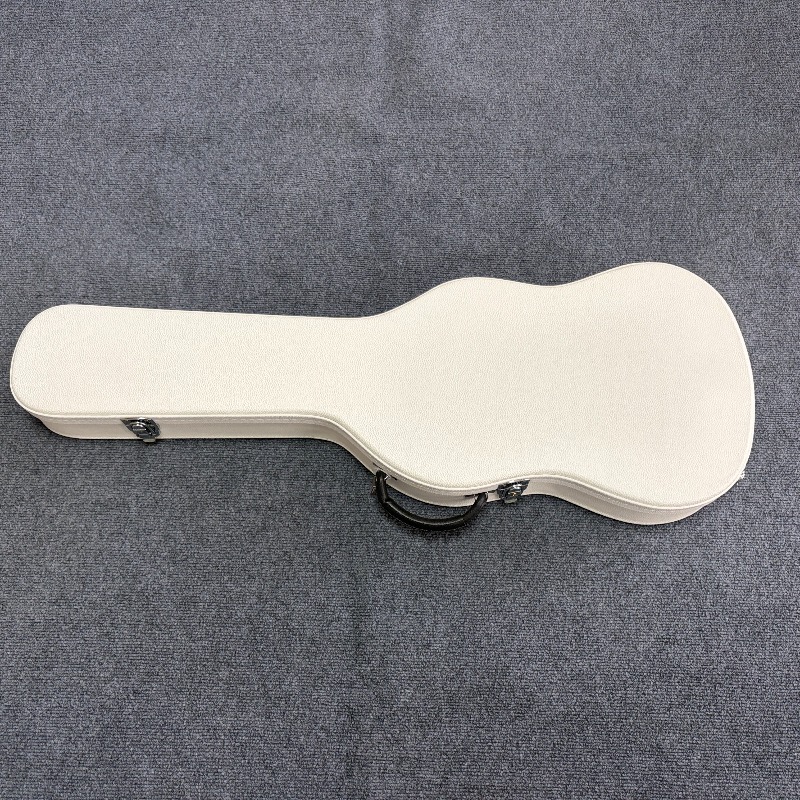 純白のエレキギターケース、レザーマット仕上げ、ポータブルパッ - Musical Instrument Gif のレビューと価格