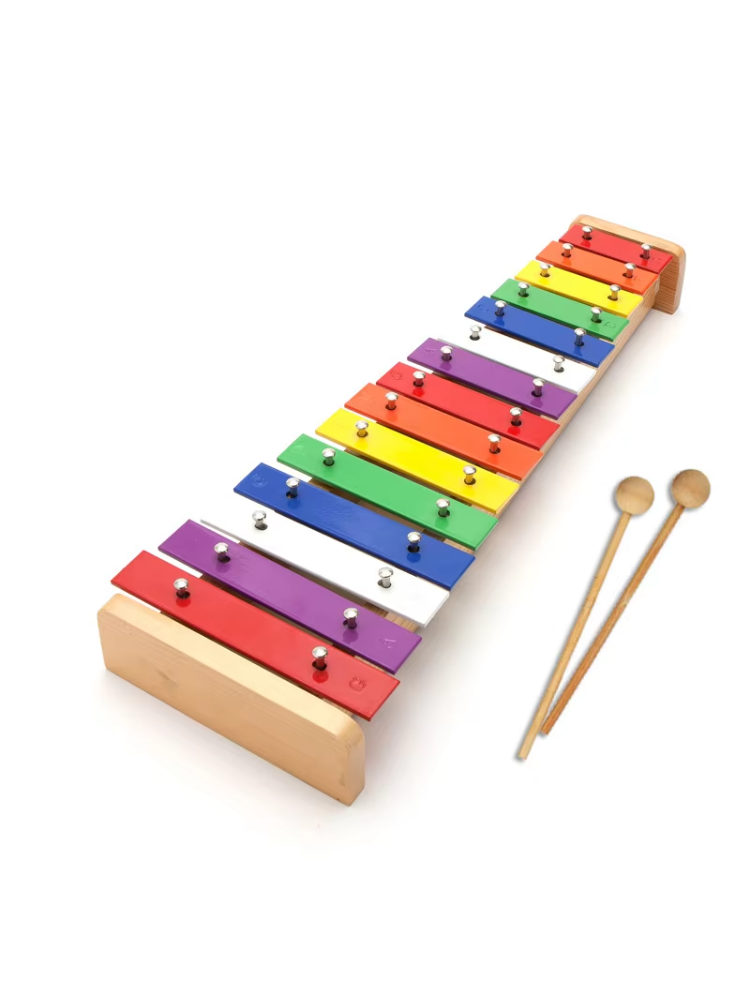 15 キーキシロフォン子供用オルフ音楽キーボード金属楽器木製 - Musical Instrument For Babies のレビューと価格