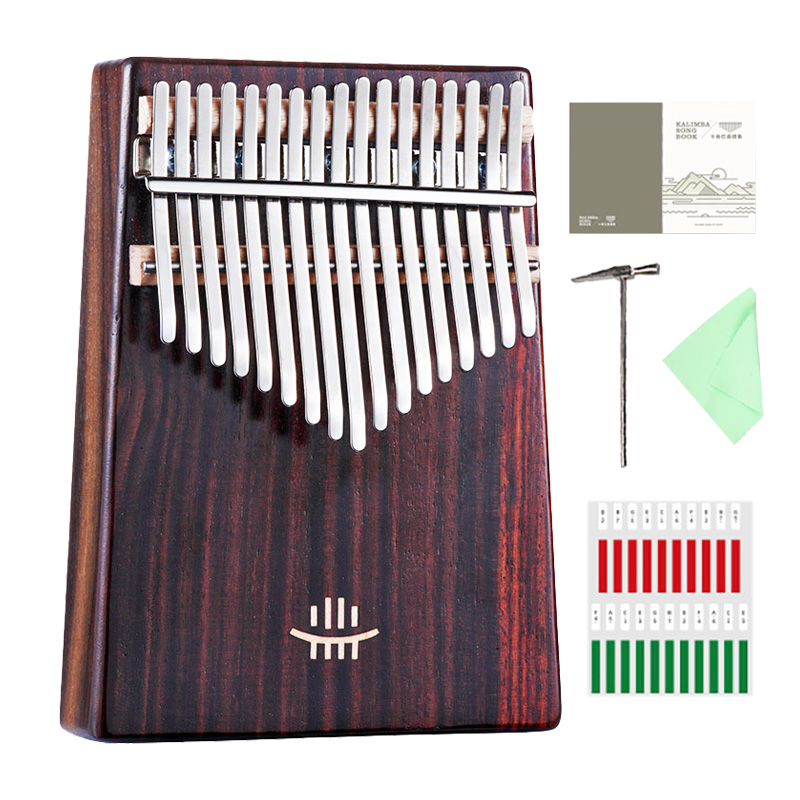 Hlururu-完全な無垢材のカリンバサムピアノ、穴のある1 - A Musical Instrument With Keys のレビューと価格