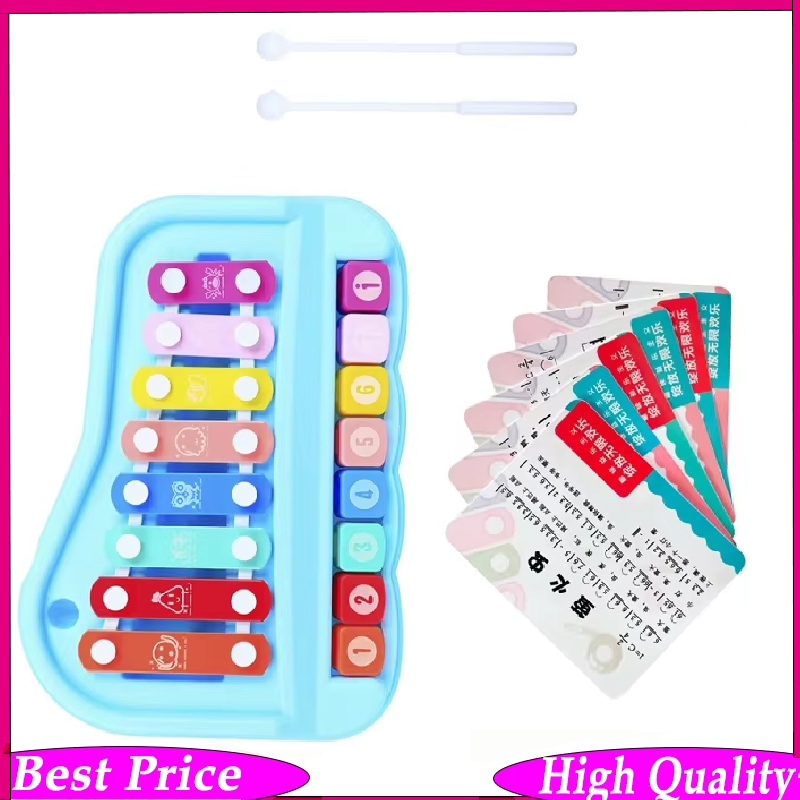 8音ハンドパーカッション楽器 - オルフスタイルの子供用教育 - Musical Instrument For Babies のレビューと価格