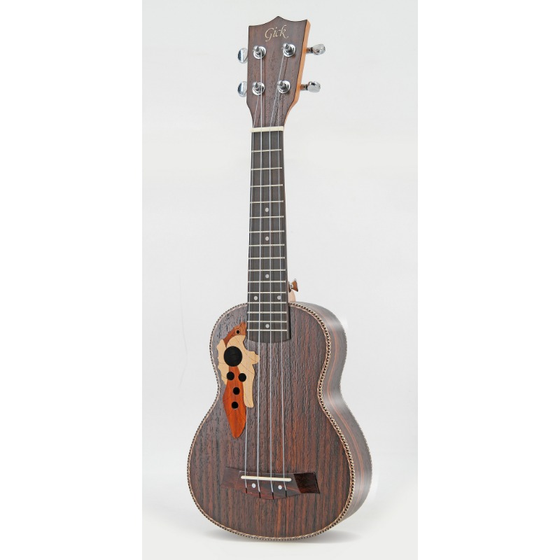 21インチ グレープサウンドホール ローズウッド ウクレレ  - Musical Instrument Hawaii のレビューと価格