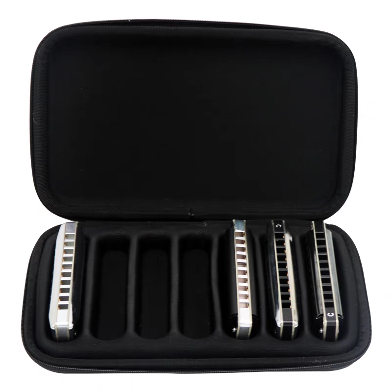 ダイアトニックハーモニカケース、10穴ブルースハープバッグ、 - Musical Instrument Harp のレビューと価格