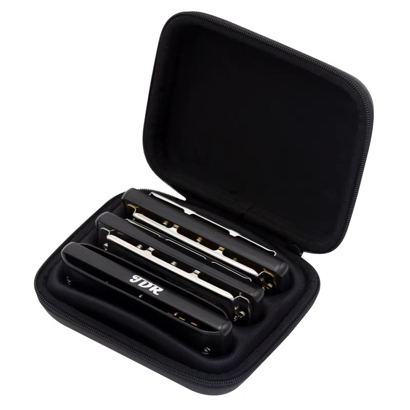 ダイアトニックハーモニカケース、10穴ブルースハープバッグ、 - Musical Instrument Harp のレビューと価格