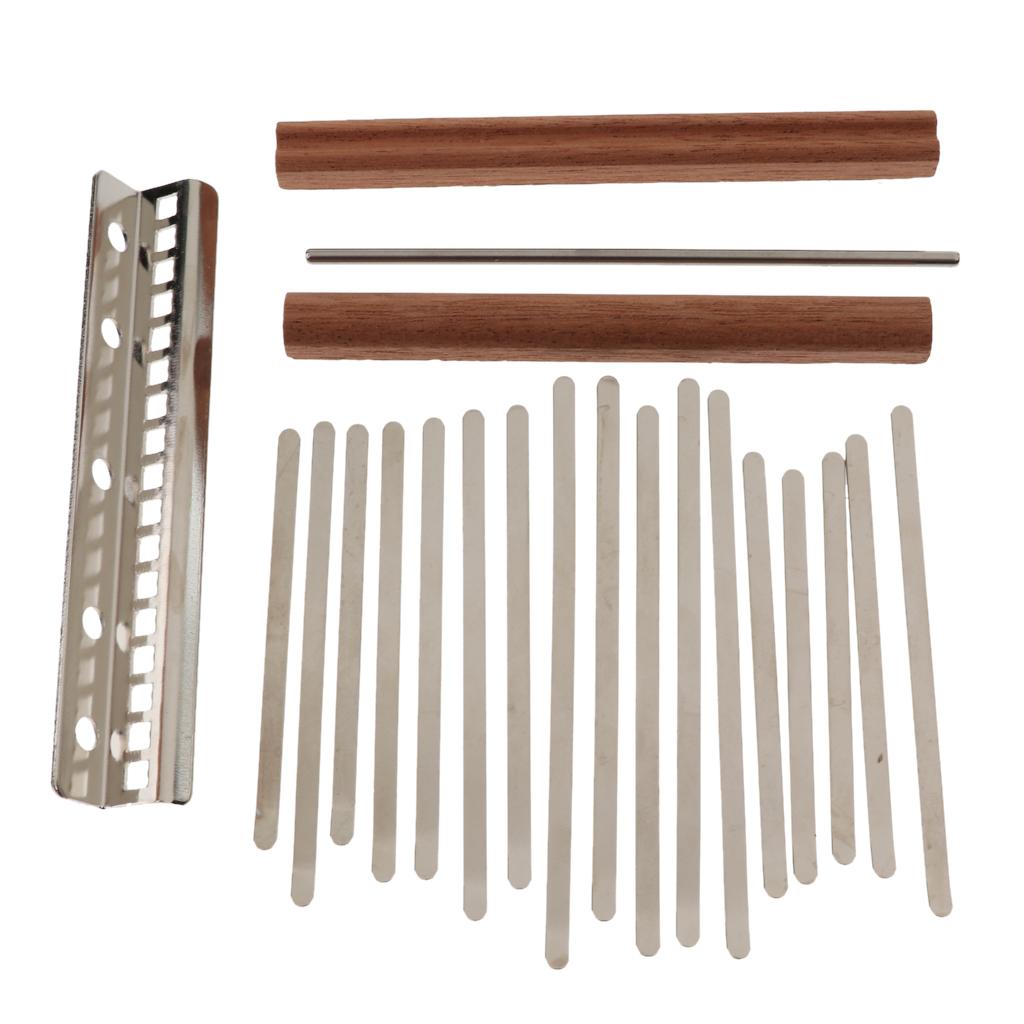 カリンバ 17 キー DIY パーツキット親指ピアノスチール - A Musical Instrument With Keys のレビューと価格
