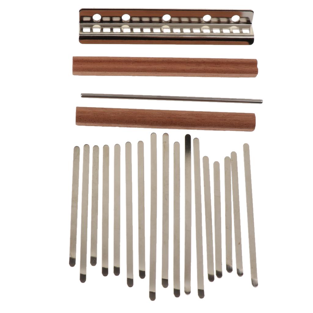 カリンバ 17 キー DIY パーツキット親指ピアノスチール - A Musical Instrument With Keys のレビューと価格
