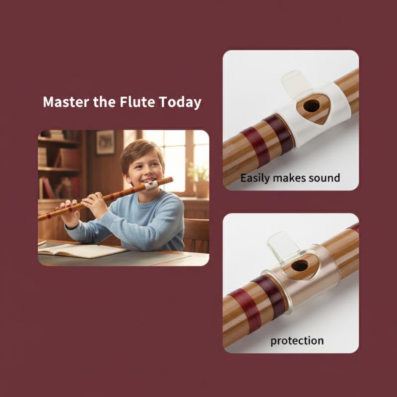 1PC 竹笛吹奏補助具フルート簡単に吹くことができるブロワー - Musical Instrument You Blow のレビューと価格