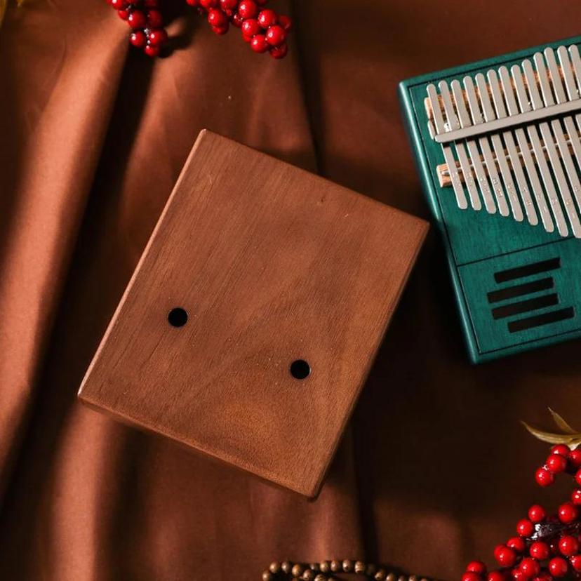 レトロ カリンバ 17 キー指ピアノ 高品質の木 マホガニー - A Musical Instrument With Keys のレビューと価格