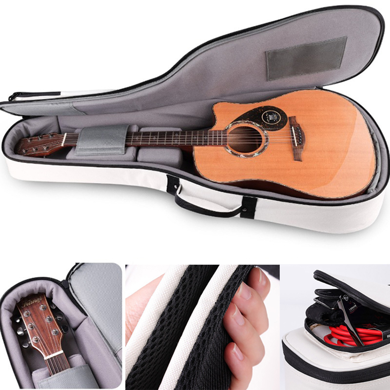 40-41 インチフォークギターバッグ肥厚防水収納バックパッ - Musical Instrument Gif のレビューと価格