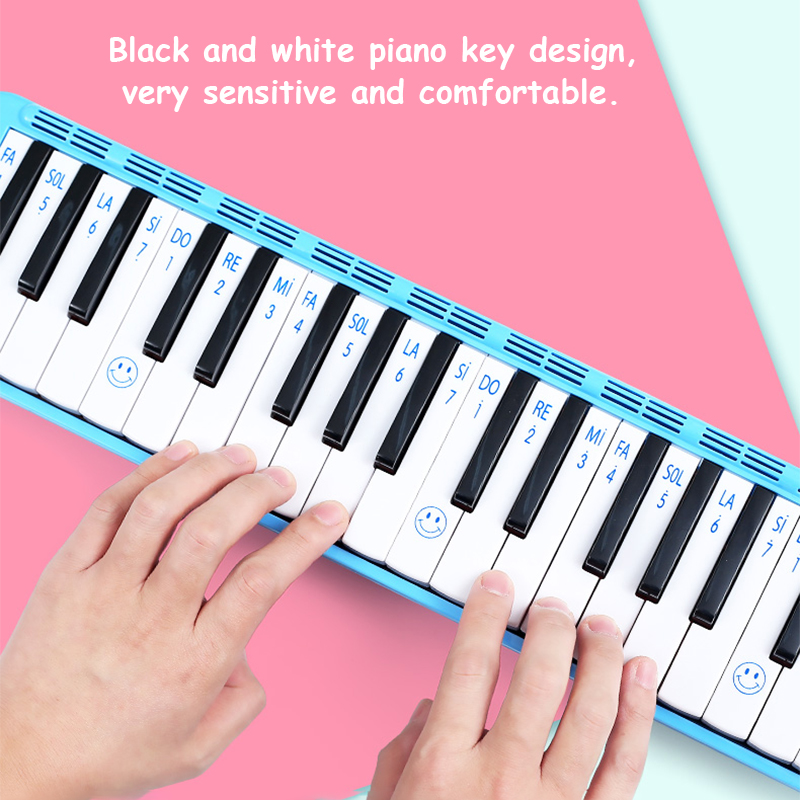 32/37 キーメロディカ口オルガン音楽パイププロの楽器ガイ - Musical Instrument Harp のレビューと価格