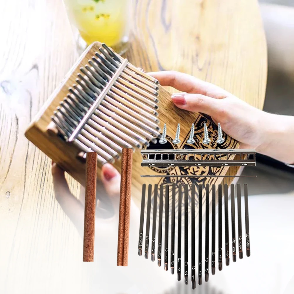 DIY 17 トーンカリンバキーティンセットムビラ親指ピアノ - A Musical Instrument With Keys のレビューと価格