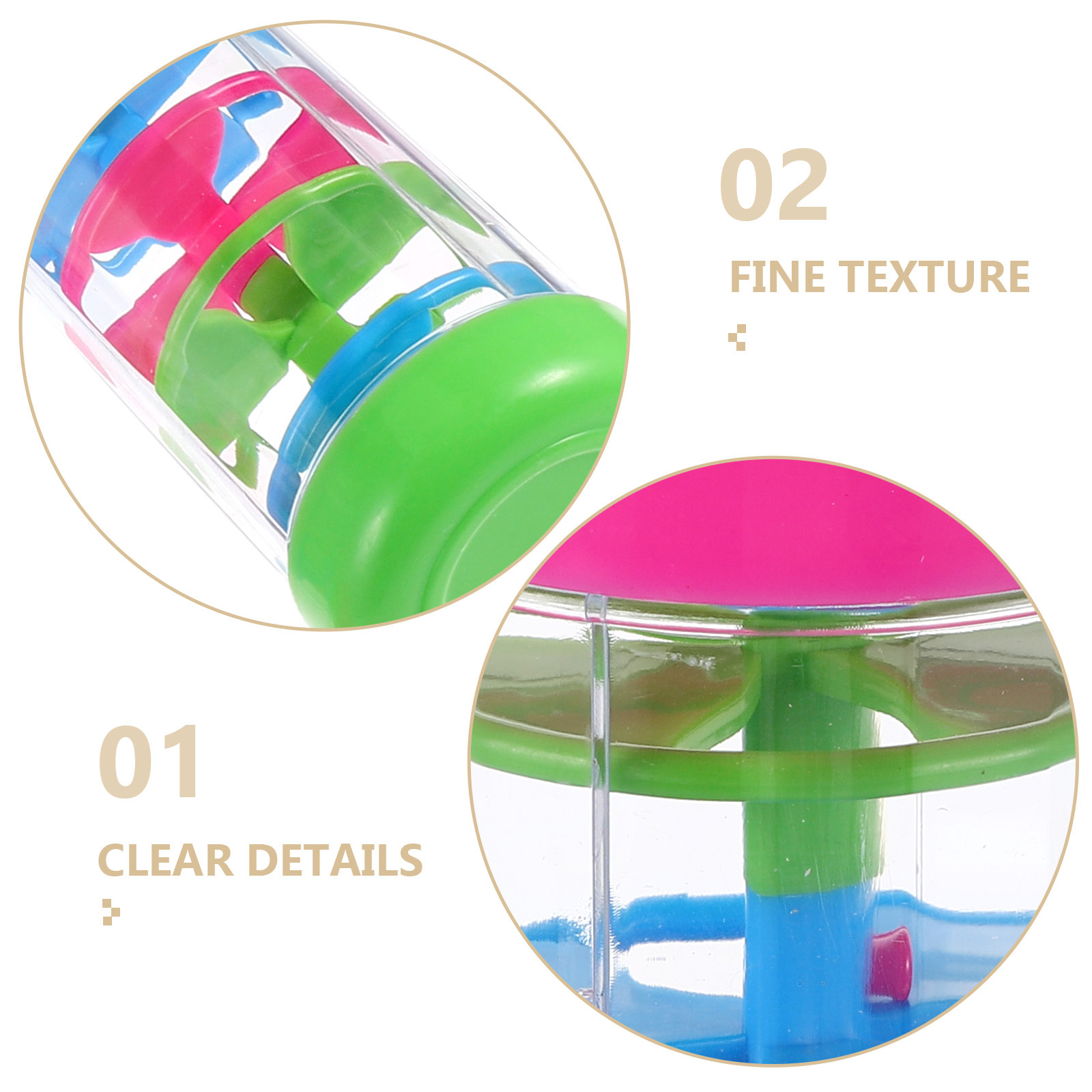 2個セット レインスティック スパイラル型楽器 子供用 ベビ - Rain Stick Percussion のレビューと価格