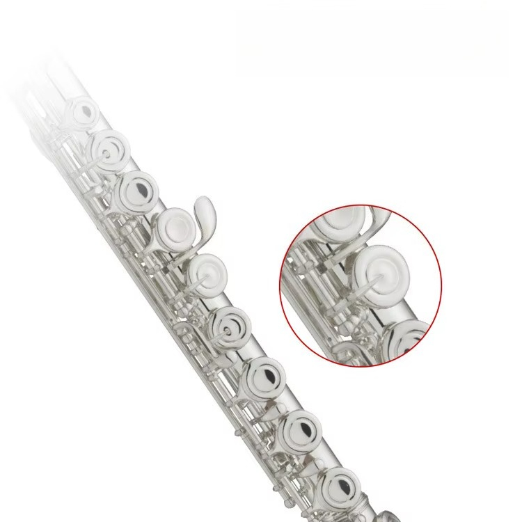 Cキー ニッケルメッキ真鍮製 プロフェッショナルフルート 木 - Musical Instrument In Orchestra のレビューと価格
