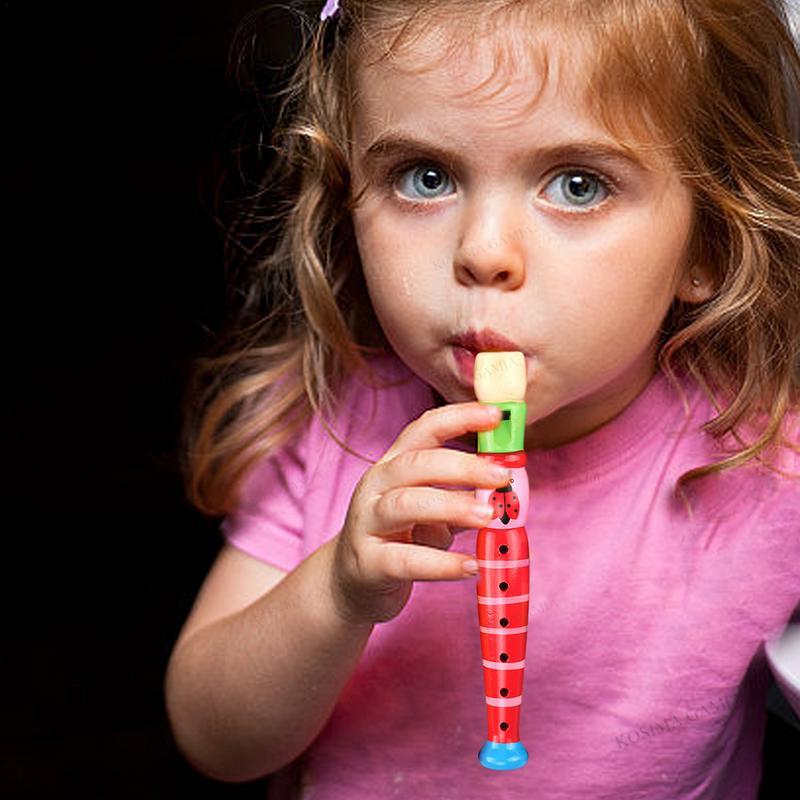子供用木製フルート楽器玩具 6穴リコーダー 早期学習音楽教育 - Musical Instrument Theremin のレビューと価格