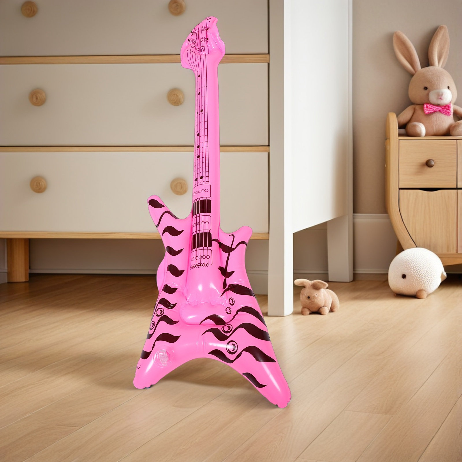 インフレータブルギター ロックンロールパーティー装飾 レトロ - Musical Instrument You Blow のレビューと価格