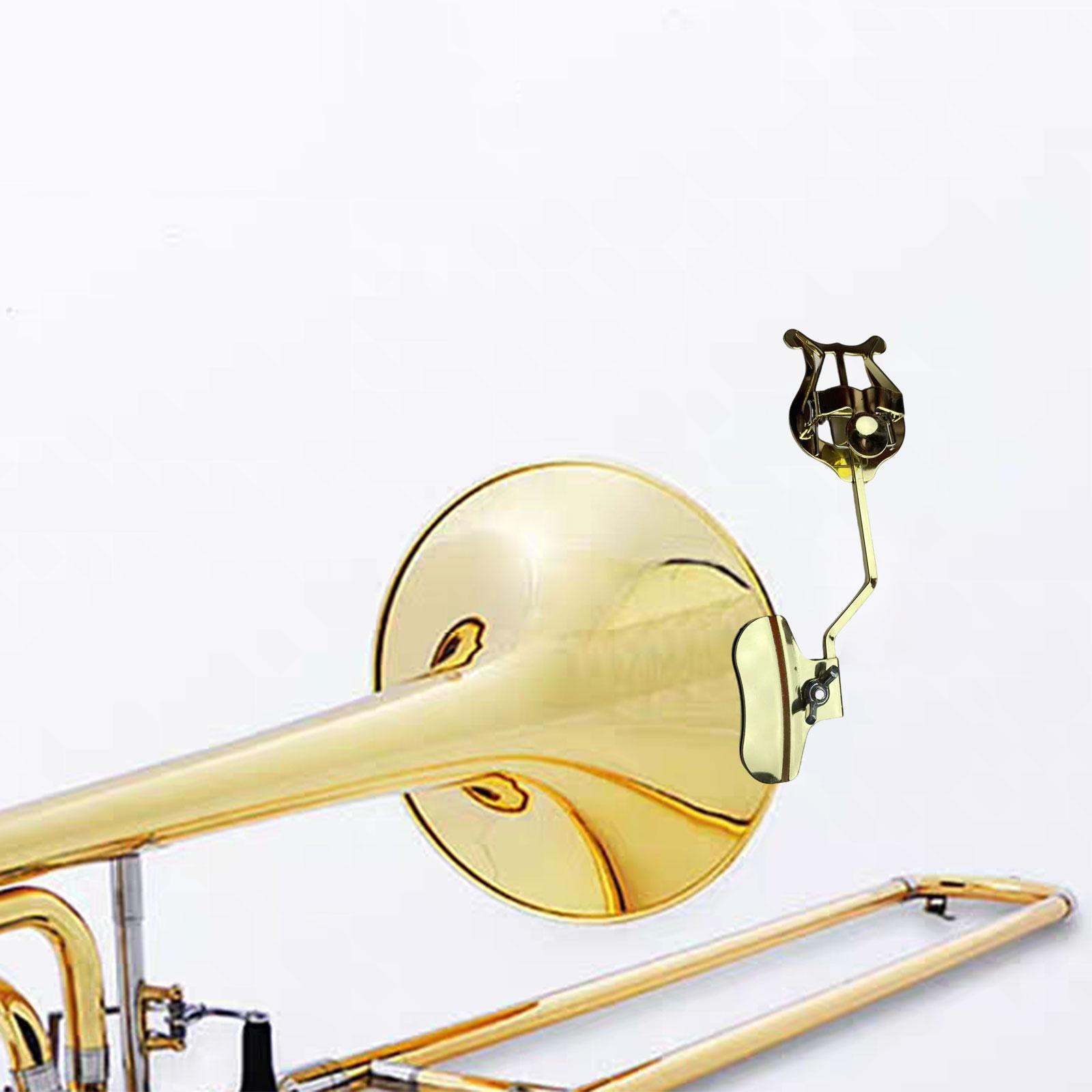 トロンボーンリラ楽譜ホルダー管楽器トランペット楽譜スタンドポ - Musical Instrument Harp のレビューと価格