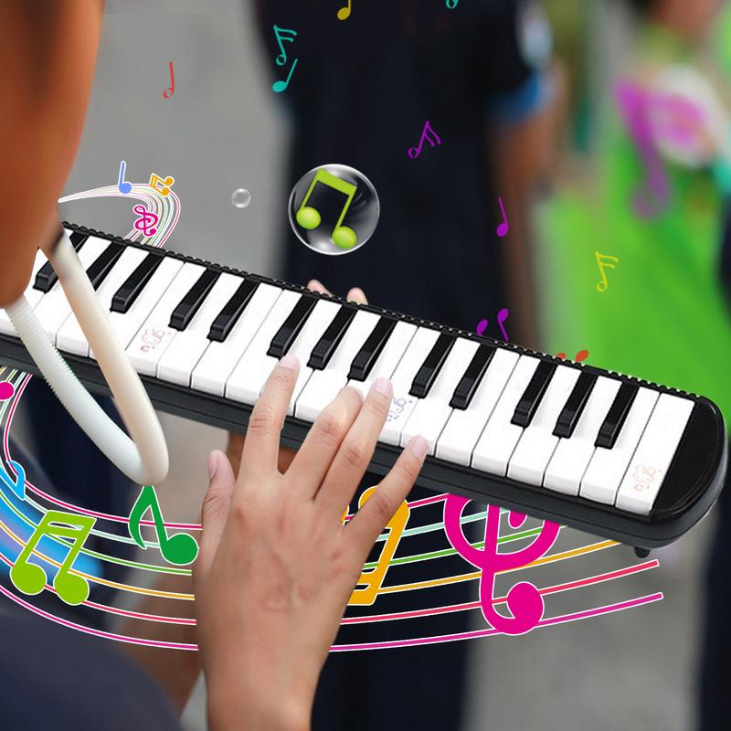 キャリングバッグ付きメロディック管楽器、32キー、2つのマウ - Melodica Keyboard Wind のレビューと価格