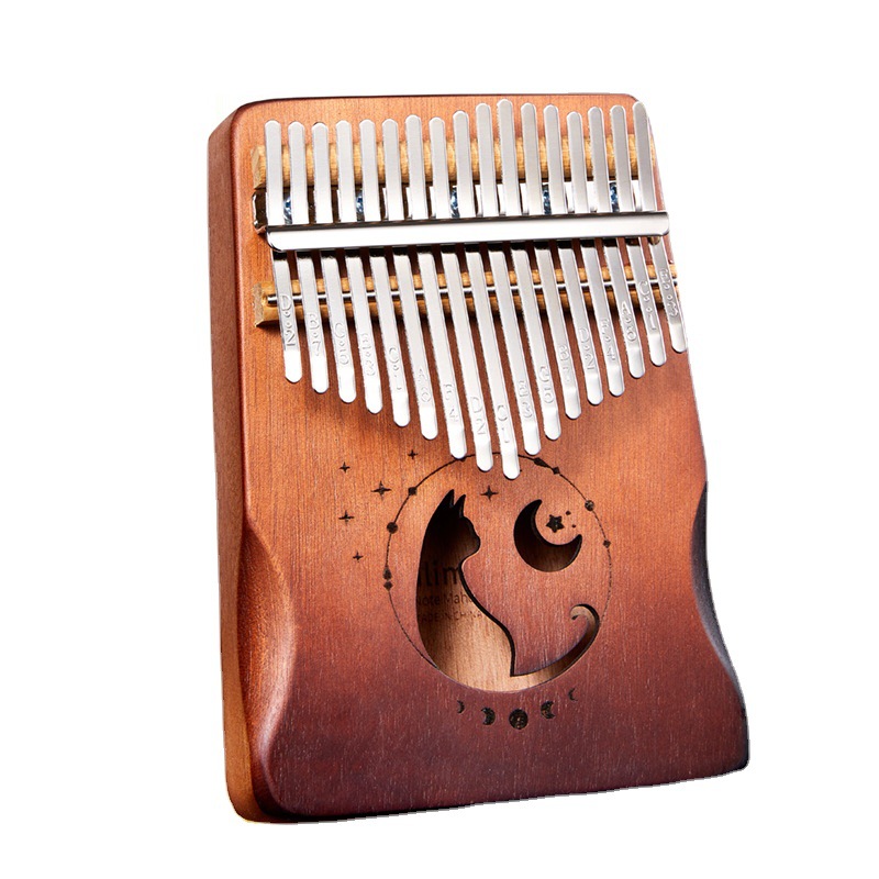 17 キーカリンバグラデーションカラーデザイン親指ピアノマホ - A Musical Instrument With Keys のレビューと価格
