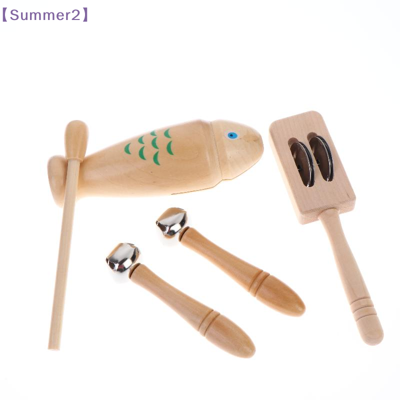 木製オルフ打楽器おもちゃ 幼児用 木製フィッシュジングルステ - Musical Instrument For Babies のレビューと価格