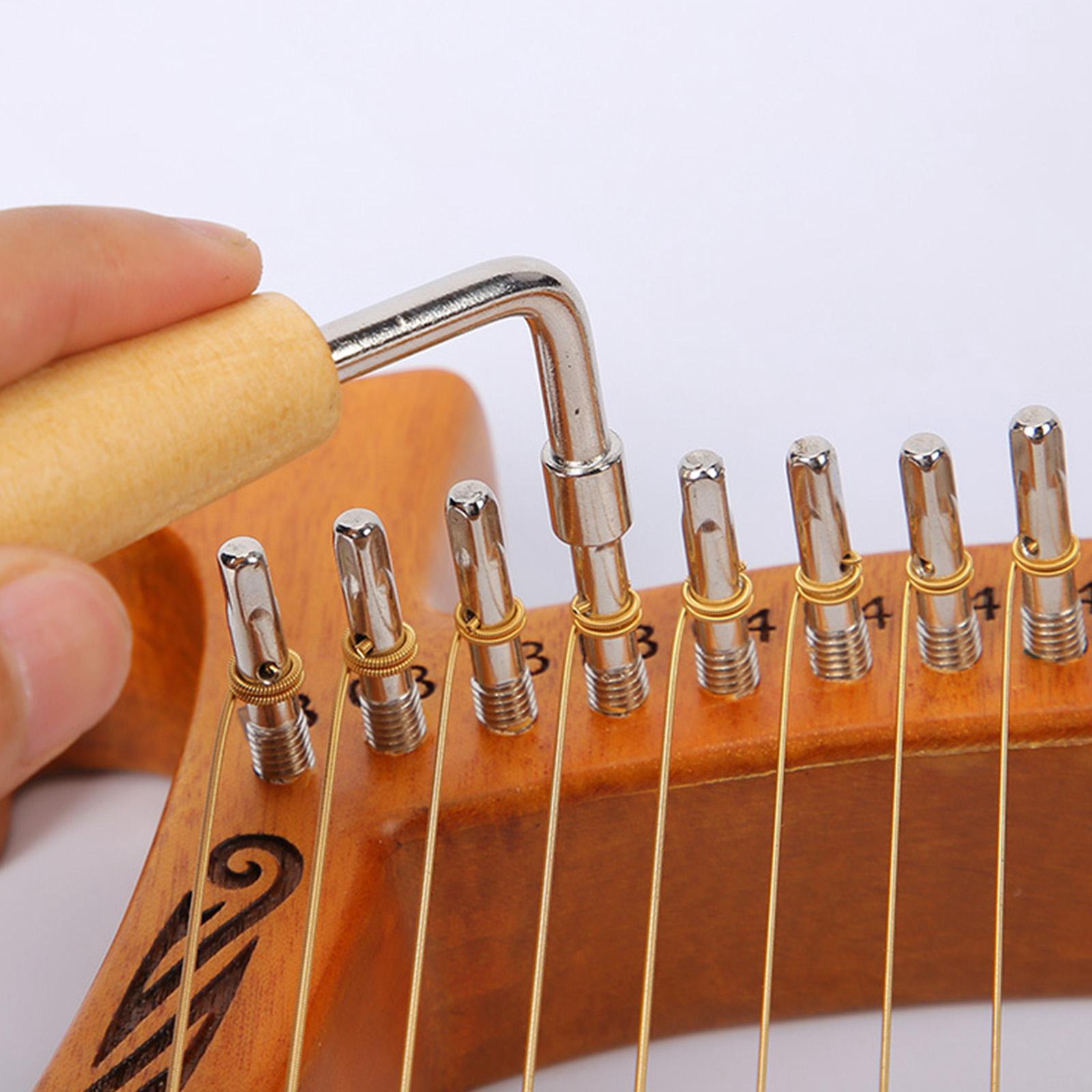 チューニングレンチ竪琴とハープハープミュージカル弦楽器楽器ツ - Musical Instrument Harp のレビューと価格