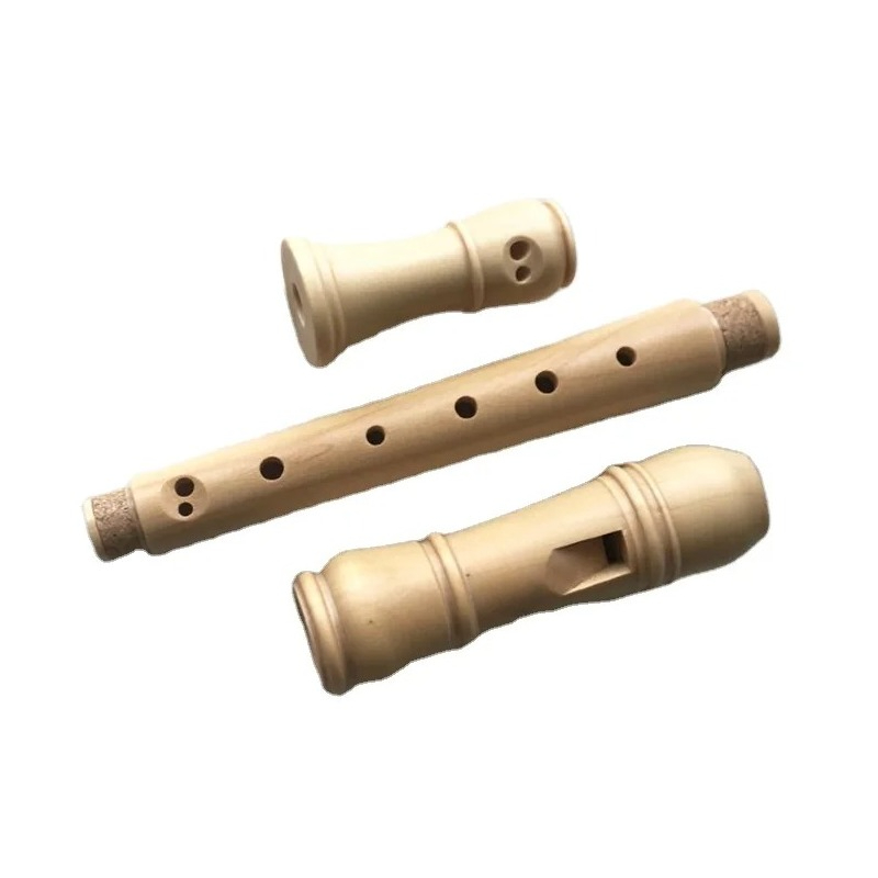 3ブロックソリッドメープルウッド8穴ソプラノリコーダーバロッ - Musical Instrument German のレビューと価格